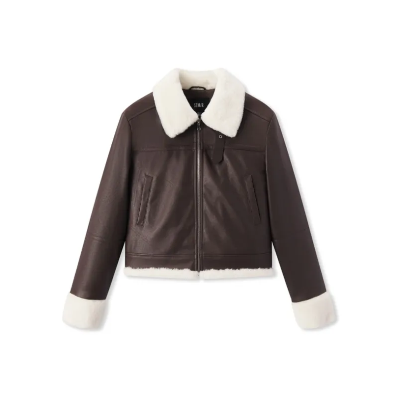 SEM/R Leather Jackets Women's-3