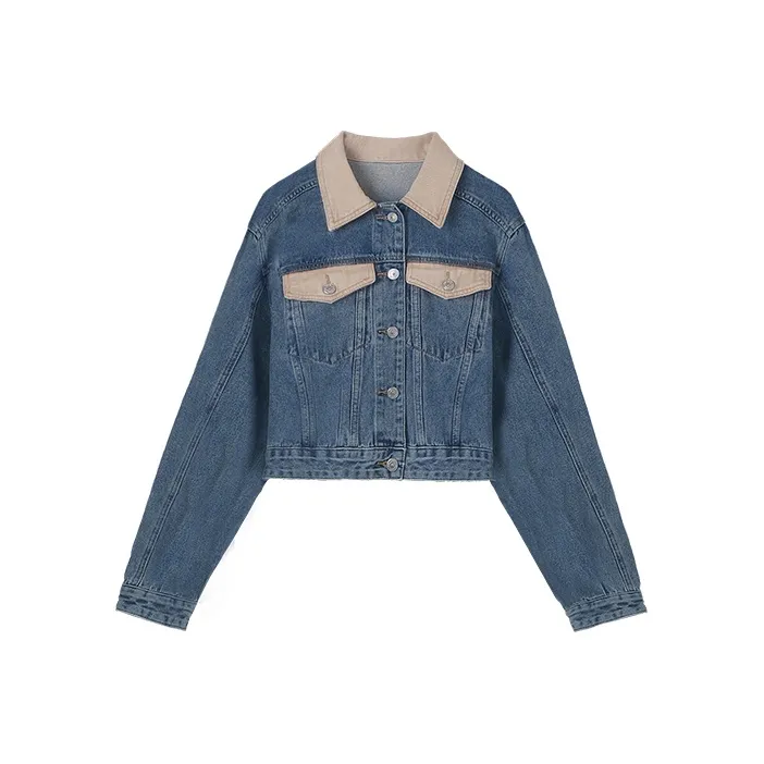HIPPIEMISS Denim Jacket Women's Blue-0