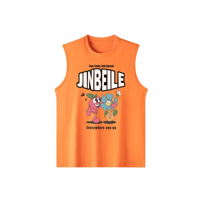 JINBEILE Tank Tops Unisex-14