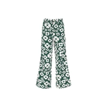 MARNI X Carhartt Canvas Pants Green Floral