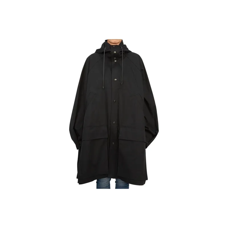 Lemaire Trench Coat Women's Black-0