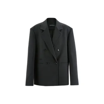 YOEYYOU Business Suit Women's Deep Sea Blue
