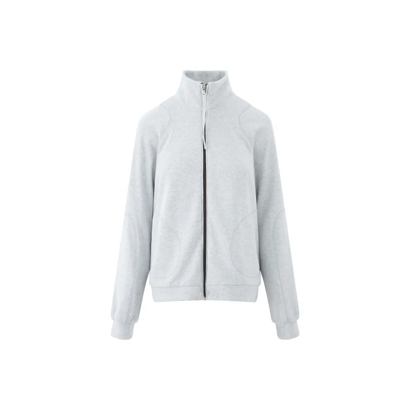 RUNTOTHEFUTURE Cropped Coats Unisex Light Gray-0