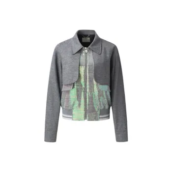 RARE Cropped Coats Women's Black/White