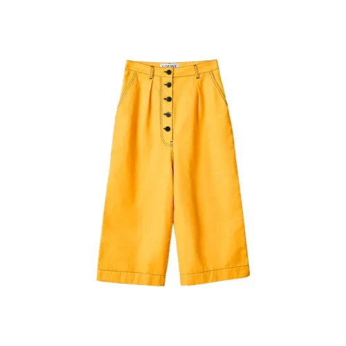 LOEWE Casual Pants Women's Yellow