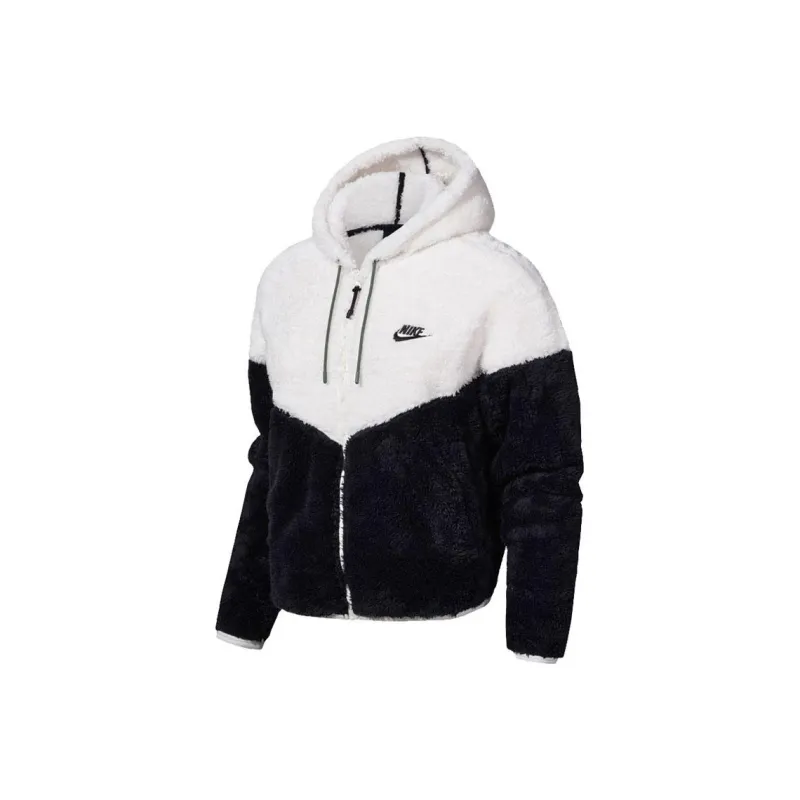 Nike Cropped Coats Women's Black/White-0