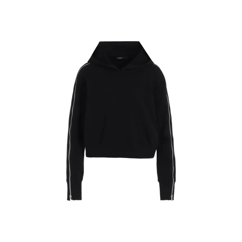 Yohji Yamamoto LIMI Feu FW24 Sweatshirt Women's Black-0