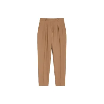 MaxMara Studio Knitted Sweatpants Women's Camel