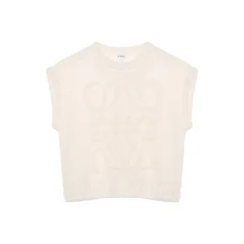 LOEWE Anagram Vest 'Soft White'