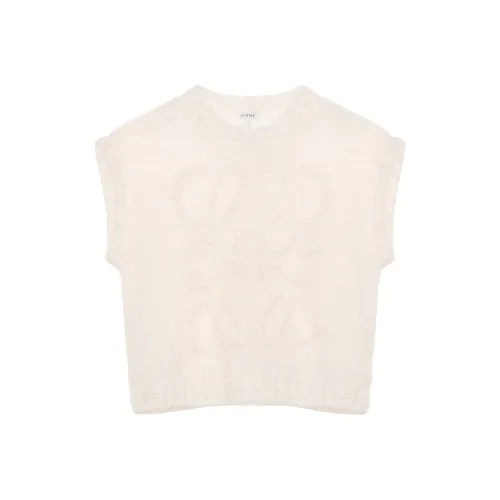 LOEWE Anagram Vest 'Soft White'