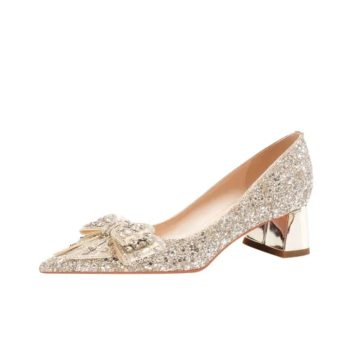 Lan Miao Chunky ultra High ultras Women's Gold