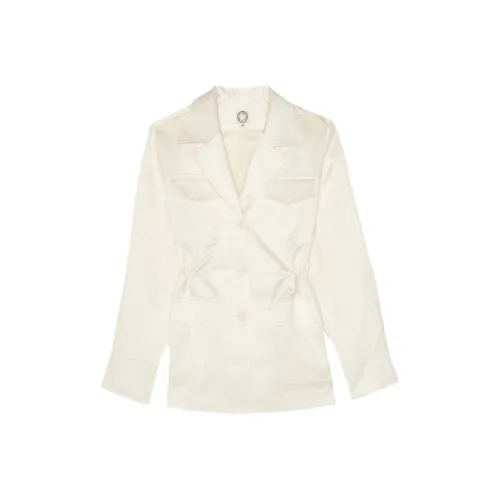 INES DE LA FRESSANGE Business Suit Coat Women's Light Coffee