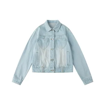 UNRETRO Denim Jacket Women's Light Blue