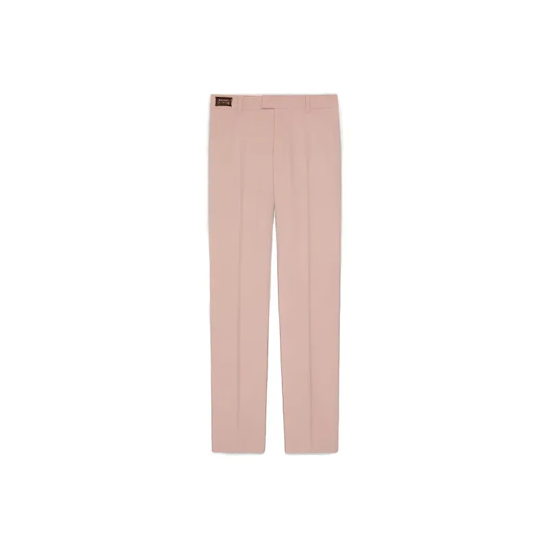 GUCCI Horsebit Label Trousers-0