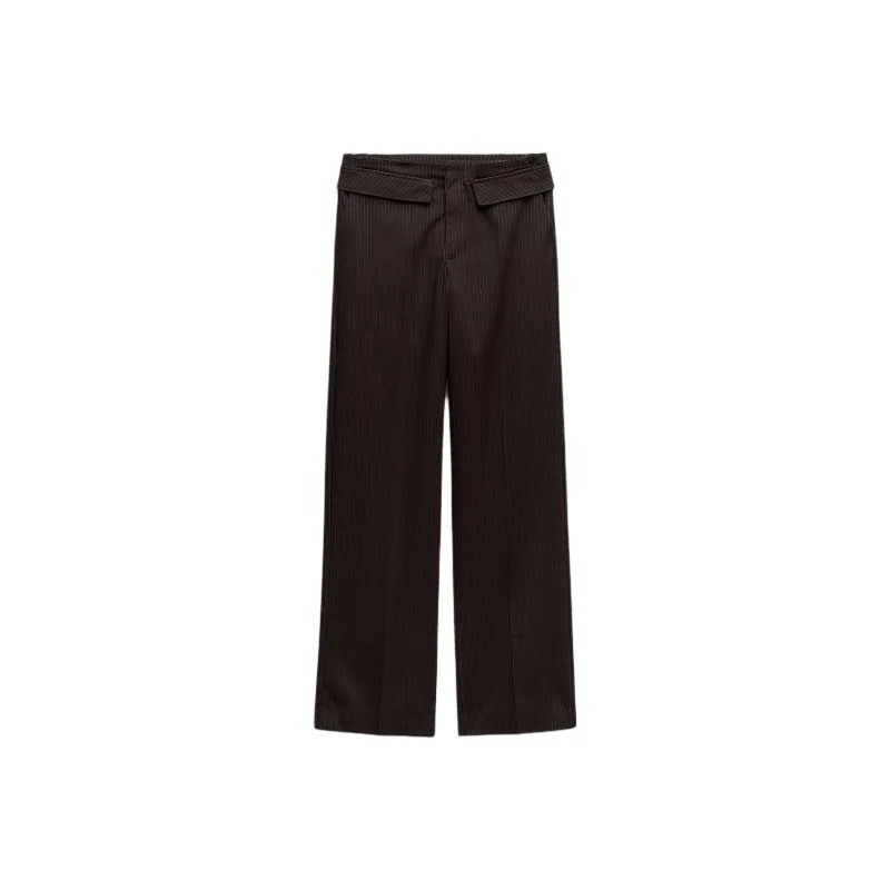 ZARA Casual Pants Women's Brown-0
