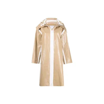 Bottega Veneta Trench Coats Women's Brown