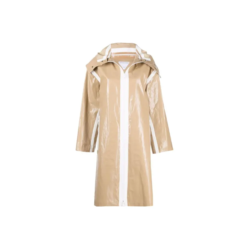 Bottega Veneta Trench Coats Women's Brown-0