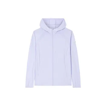 Anta Variety Training Collection UV Protection Sun Protection Clothing Women's Fairy Bean Purple