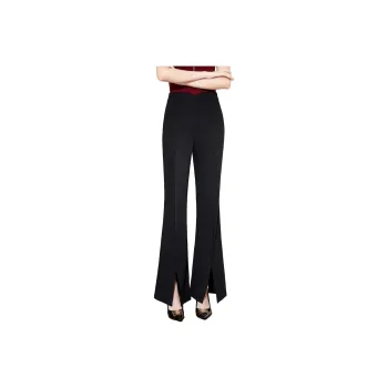 SMEN Flared Pants Women's Black