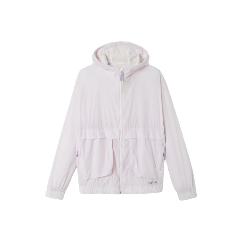 DECATHLON Breathable Quick Dry Water Resistant Windproof Sun Protection Clothing Women's Light Purple-0
