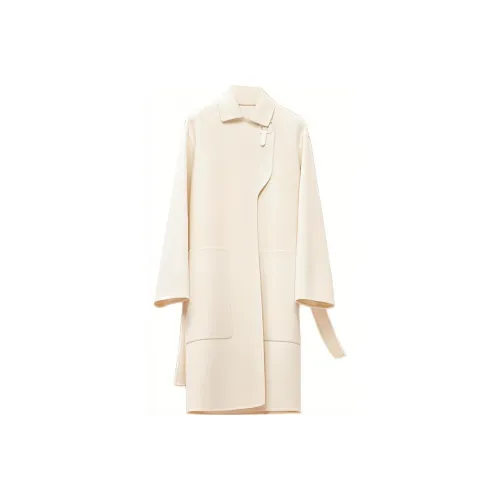 HERMES FW22 Coats Women's White