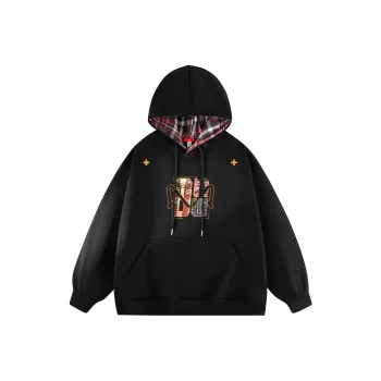 MIIOW Trend Party Series Sweatshirt Unisex Black
