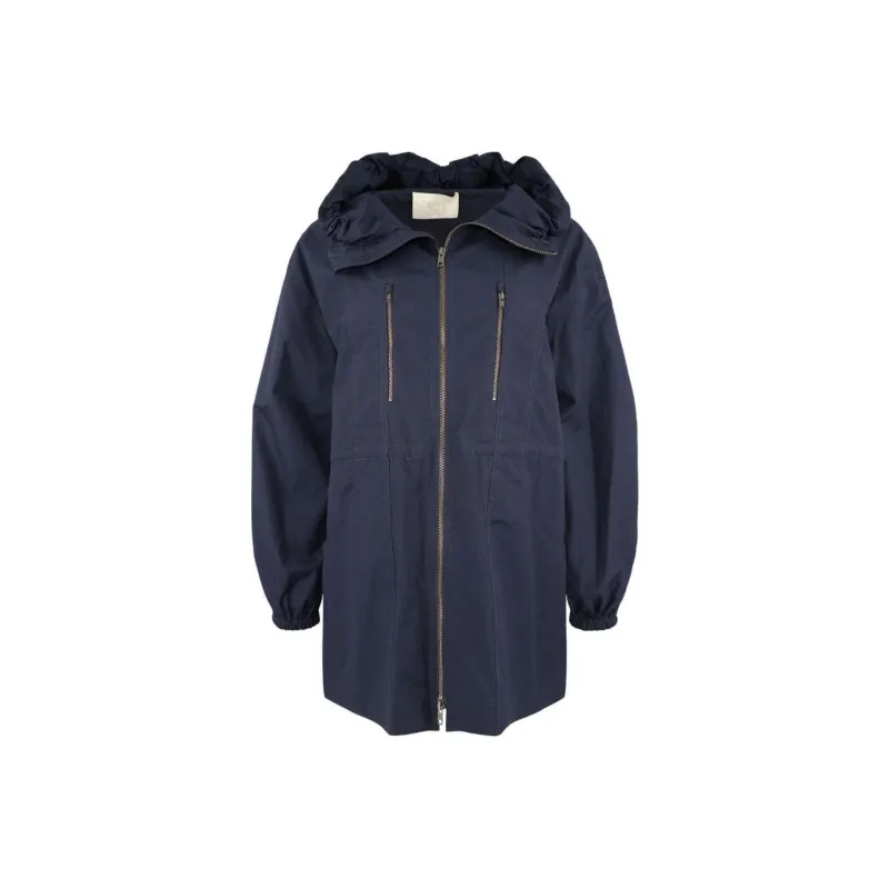 Ulla Johnson SS24 Coats Women's Navy Blue-0