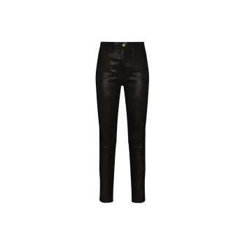 FRAME Le Sylvie Skinny Leather Trousers