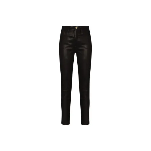 FRAME Le Sylvie Skinny Leather Trousers