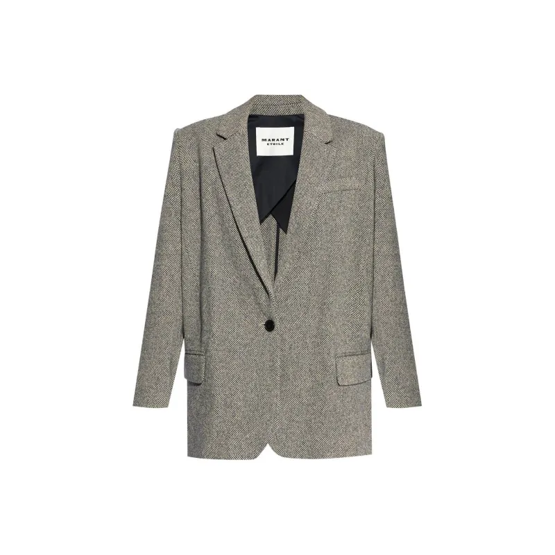 ISABEL MARANT ETOILE Cakaito Single Breasted Jacket-0