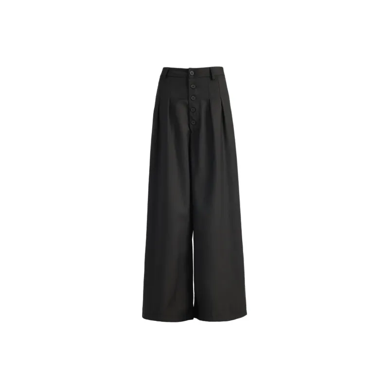 Rose Casual Pants Women's Black-2