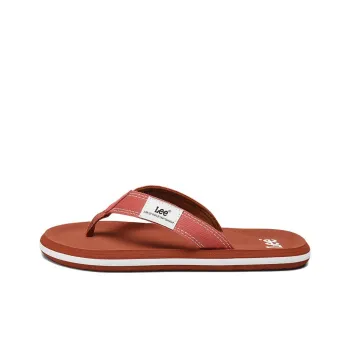 Lee Sunset 2.0 EVA Stitching Slip Resistant Slide Slippers Men's Reddish Umber