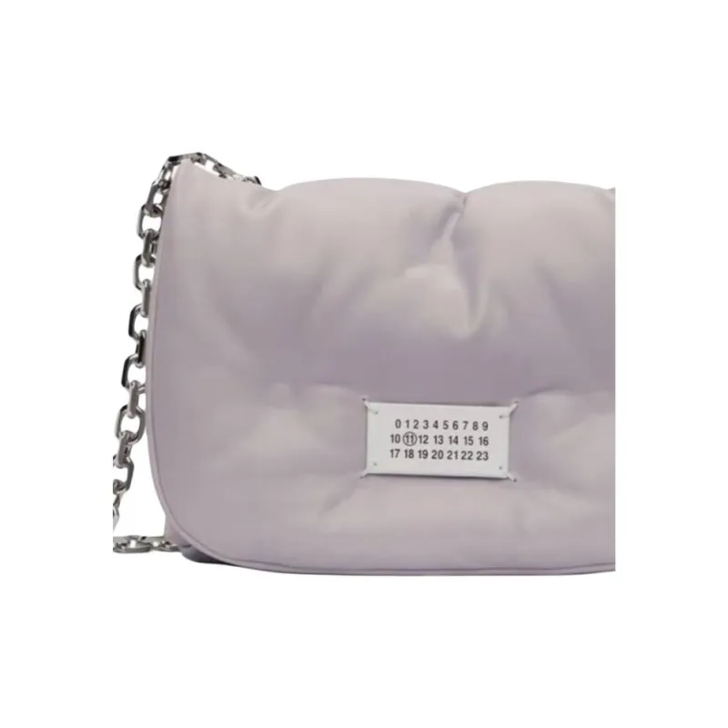 Maison Margiela Glam Slam Leather Shoulder Bag Mini Women's Light Purple-1