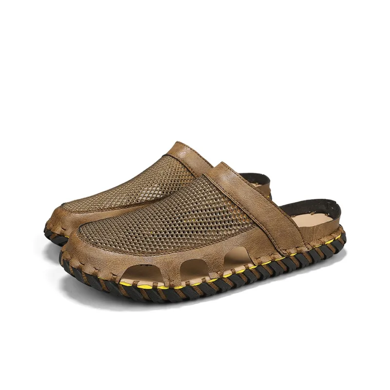 GESENLANG Slip Resistant Abrasion Resistant Closed Toe Slippers Men's-6