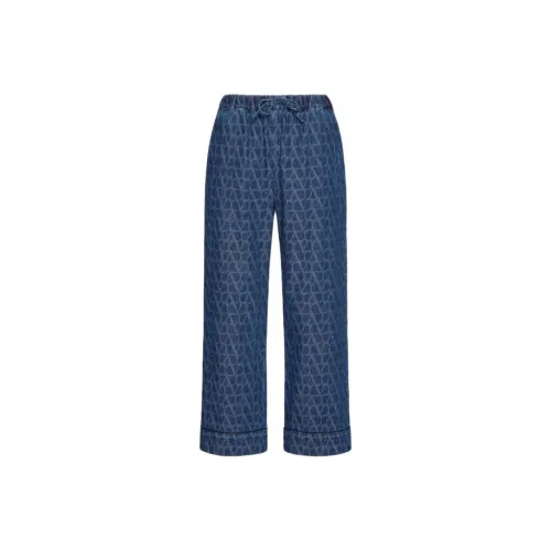 Valentino Drawstring Cropped Trousers