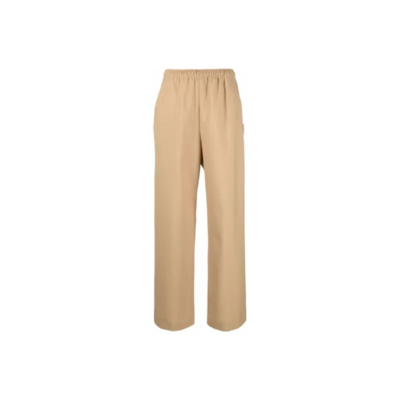 MARNI Knitted Sweatpants Women's Khaki-0