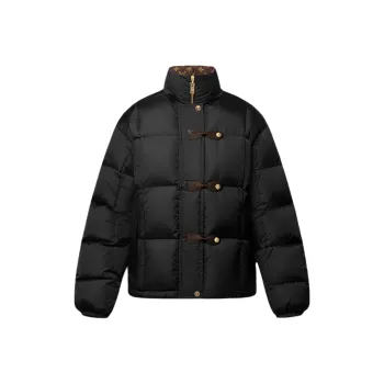 LOUIS VUITTON Monogram Accent Pillow Puffer Jacket