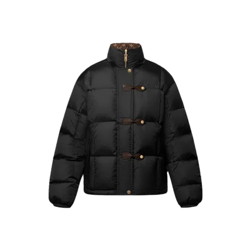 LOUIS VUITTON Monogram Accent Pillow Puffer Jacket