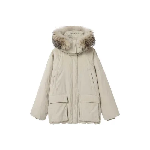 EKOOL Down Jacket Women's Limestone White