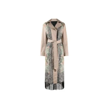 PINKO Trench Coats Women's Multicolor