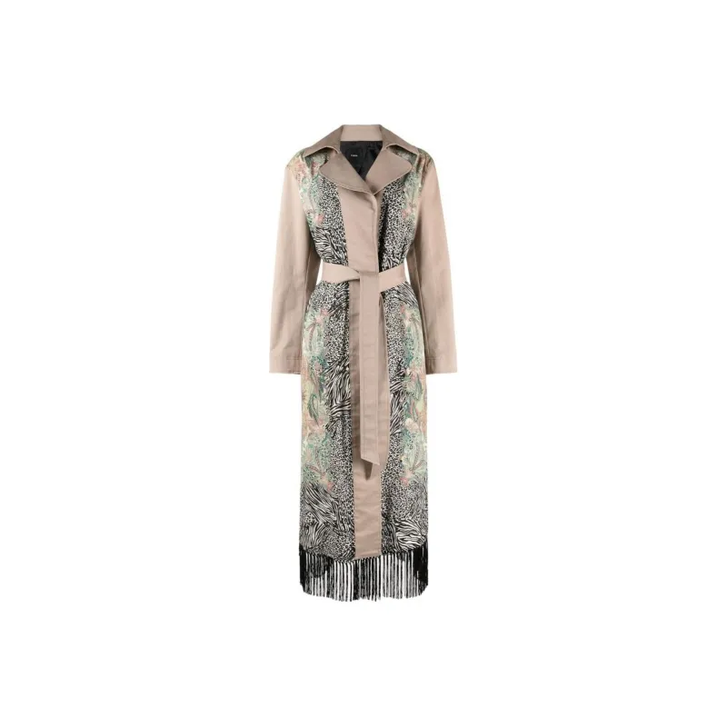 PINKO Trench Coats Women's Multicolor-0