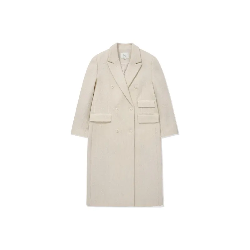 COVERNAT Coats Women's Ivory-0