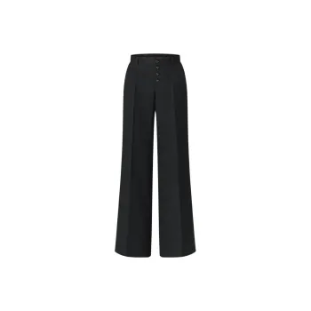 LOUIS VUITTON Louis Vuitton X Yayoi Kusama SS23 Casual Pants Women's Black
