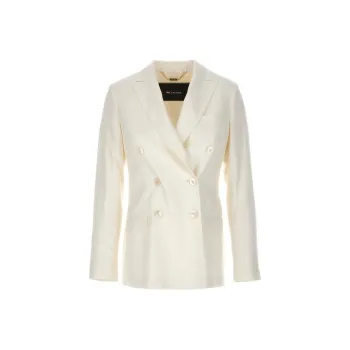 KITON Double Breasted Tailored Blazer