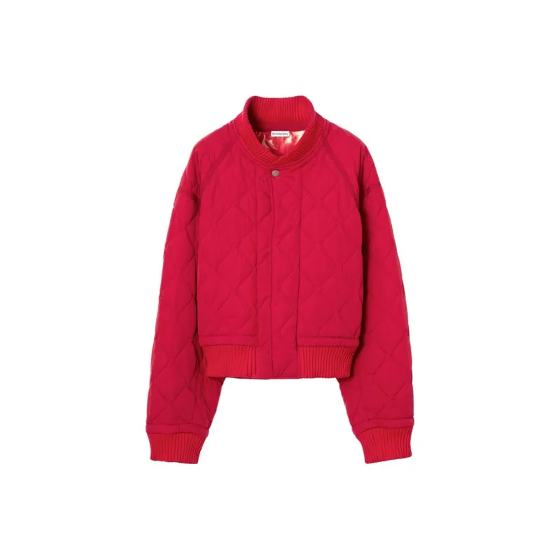 Burberry Puffer Jacket Women's Red-0
