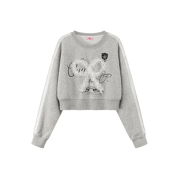 CHUU Sweatshirts Women's Light Heather Gray-0
