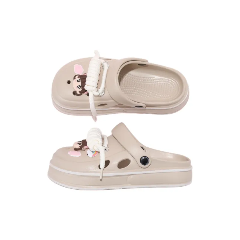 TEDDY ISLAND Cute Cartoon EVA Soft Sole Home Slip Resistant Comfortable Clogs-8