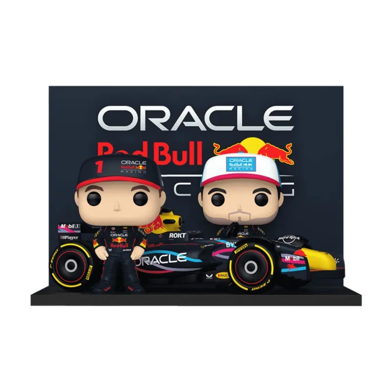 Funko Red Bull Racing, Sergio Pérez And Max Verstappen Chibi Figures-0