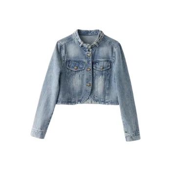 Yi Mengyuan Denim Jacket Women's Blue