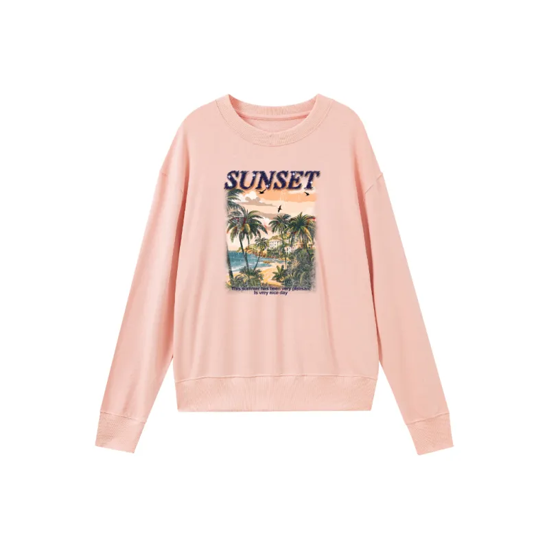 Oudifu Sweatshirts Women's-3